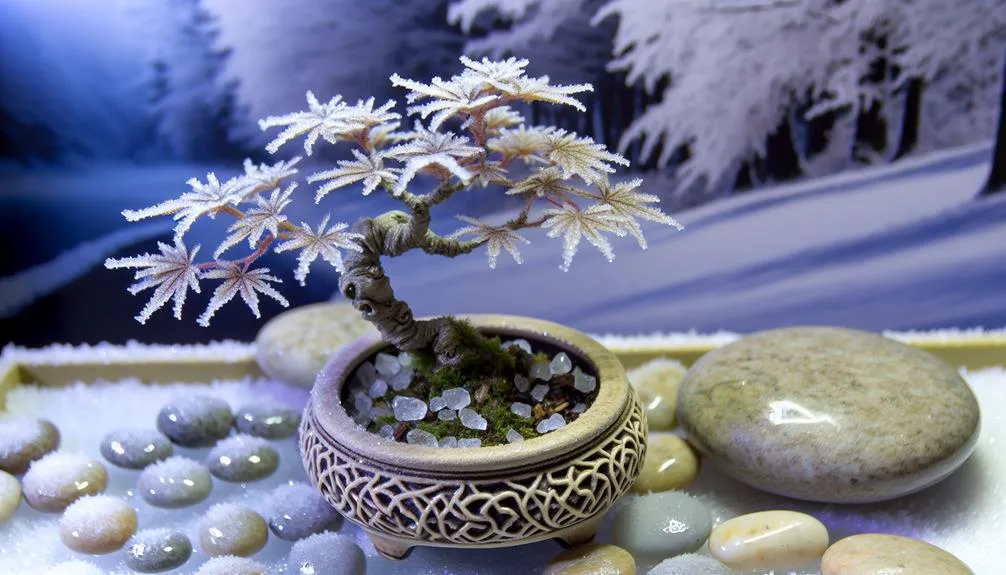 caring for winter Japanese Maple Bonsai