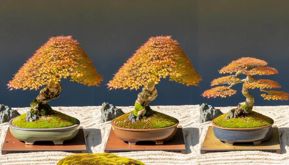 popular semi cascade bonsai species