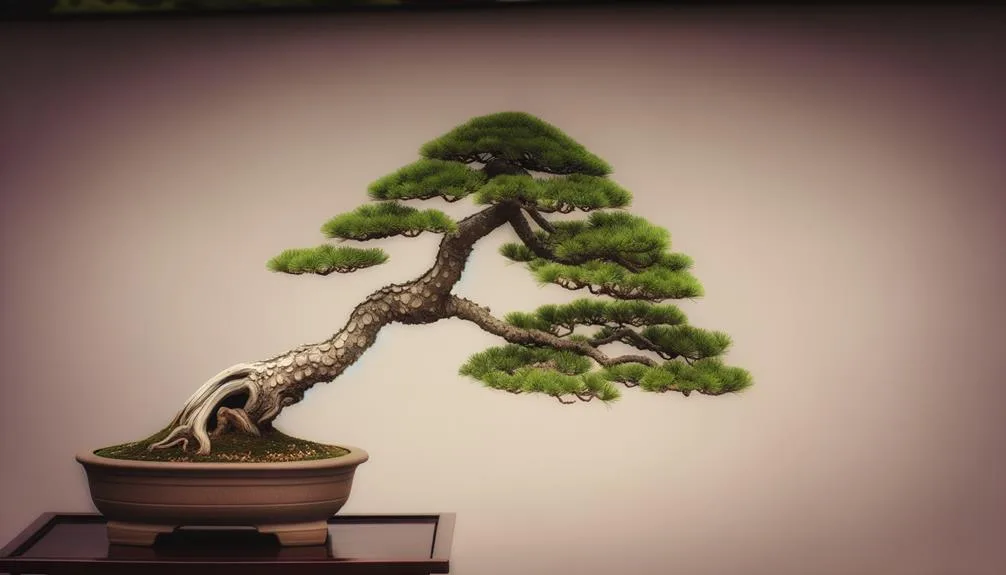 The Graceful Fall of Semi-Cascade Bonsai Trees